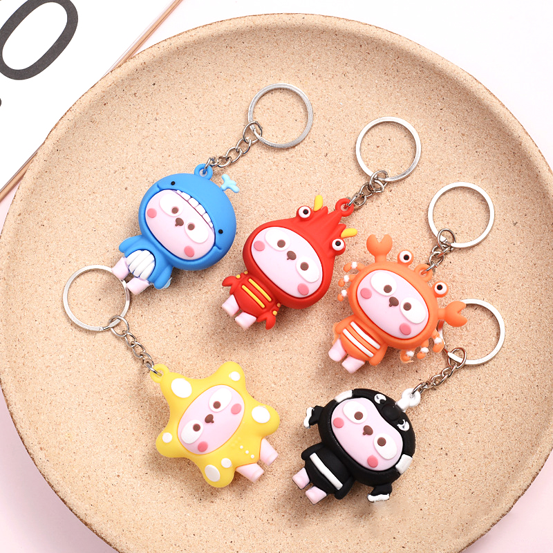 Móc khóa thời trang sinh vật biển cute - KAShop