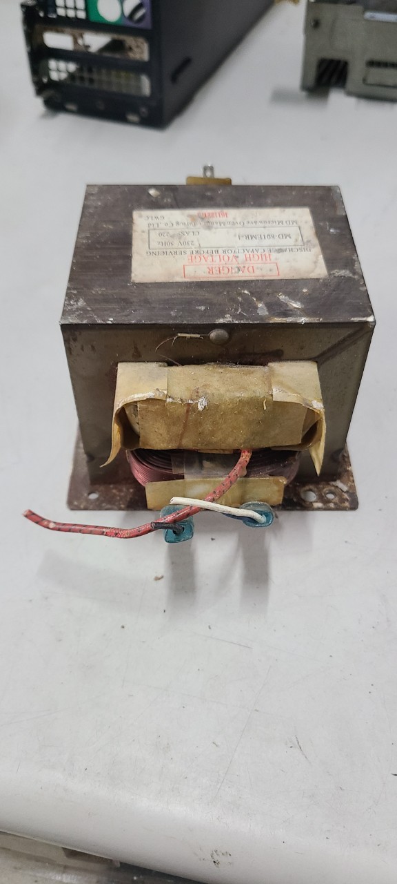 Biến áp lò vi sóng, E801 dùng để chế máy hàn cell pin