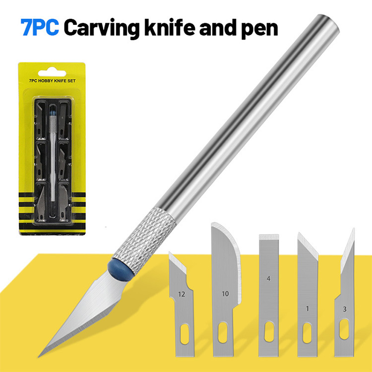 Bộ dao khắc trổ đa năng 7in1