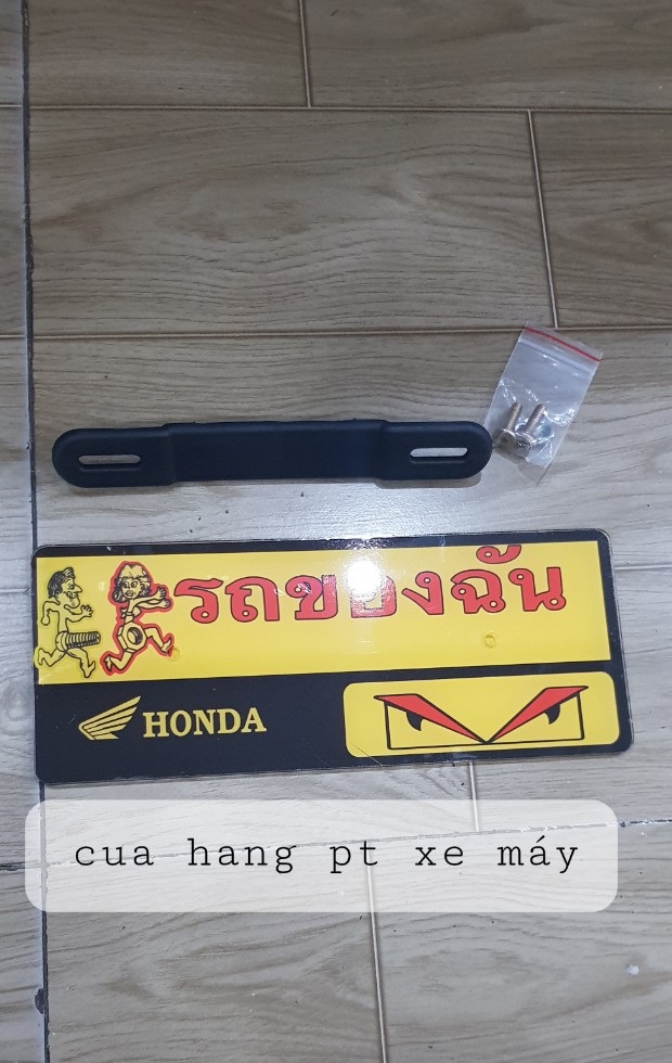 Bảng tên Thái kèm pat gắn các loại xe