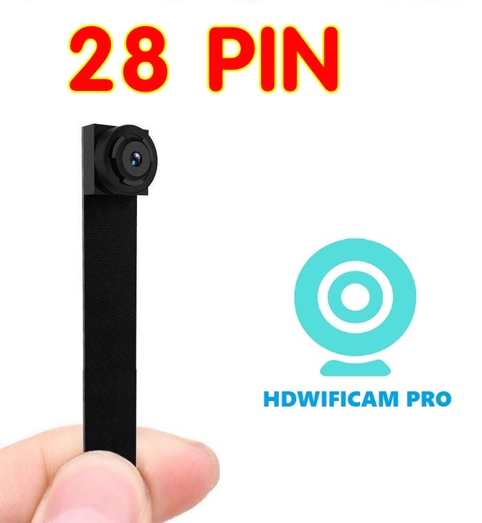 Dây mắt 28 chân hdwificampro linh kiện camera mini thay thế - ống kính mắt camera các loại cho camera sử dụng app hdwificampro