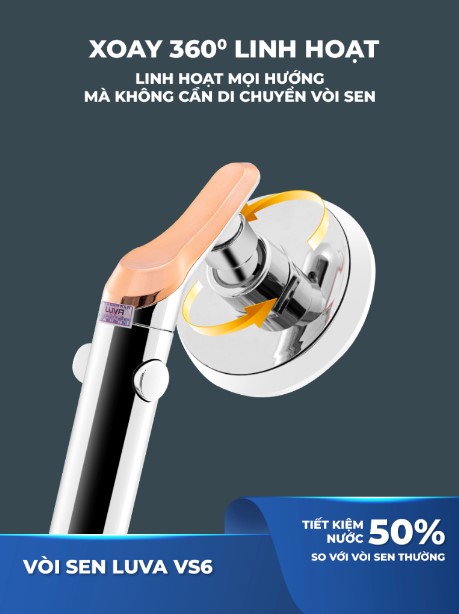 Vòi hoa sen LUVA VS6