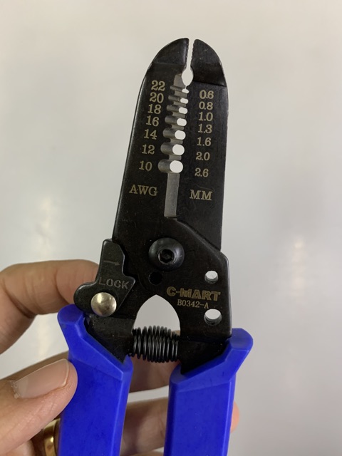 Kìm tuốt dây C-MART B0342