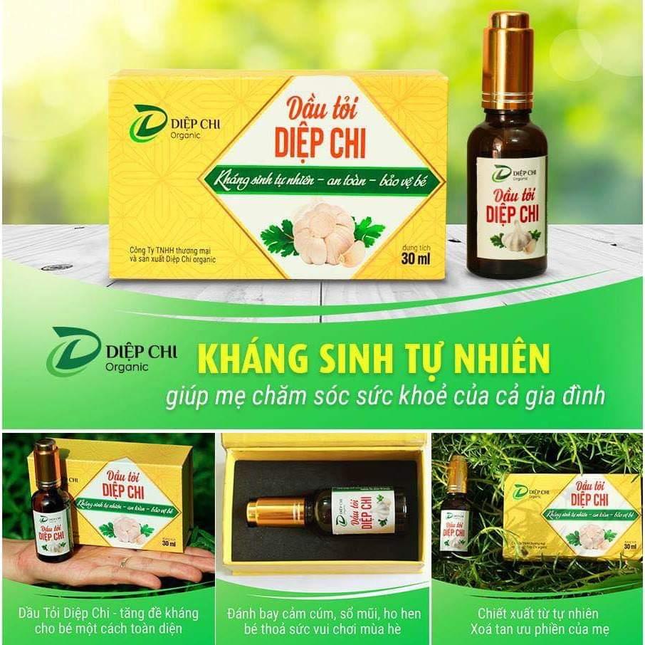 COMBO 5 HỘP DẦU TỎI DIỆP CHI GOLD