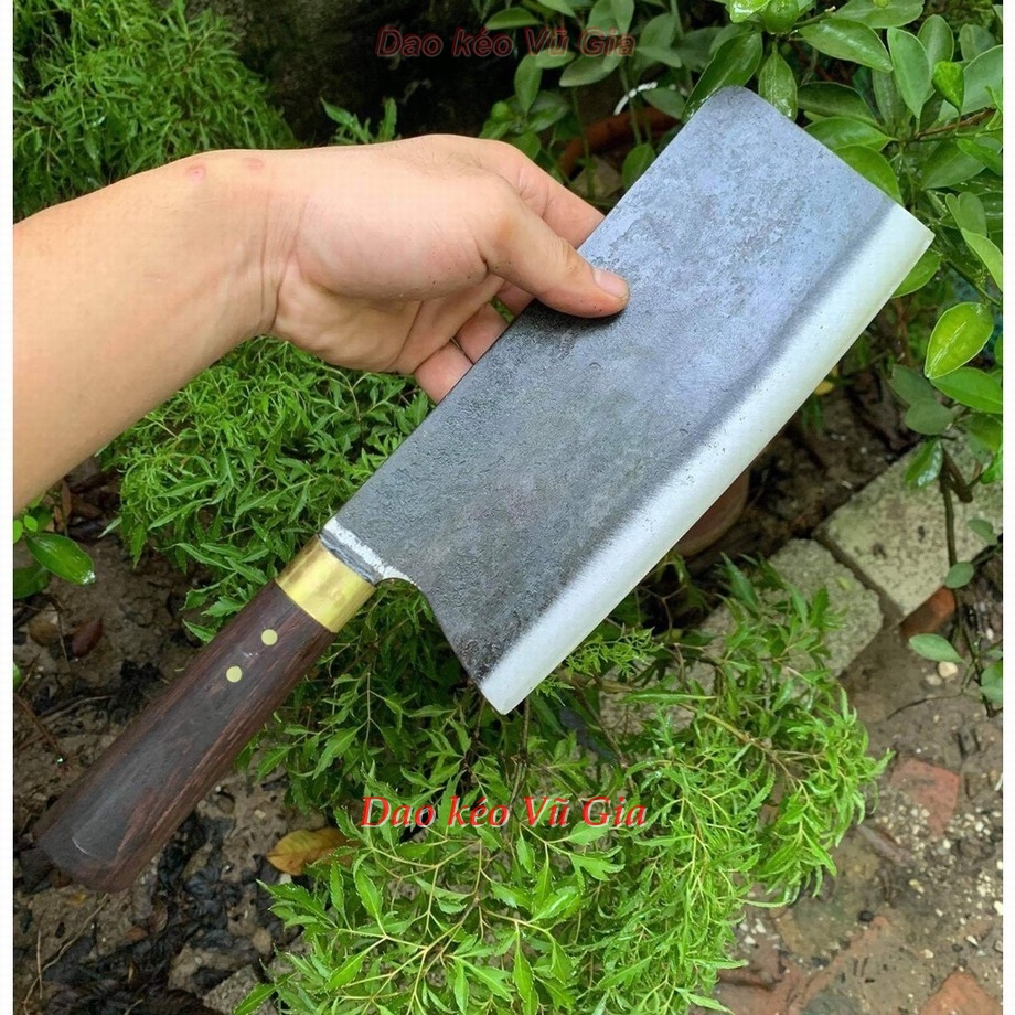 Dao chặt nhà bếp đầu long nhíp ô tô vân kiểu