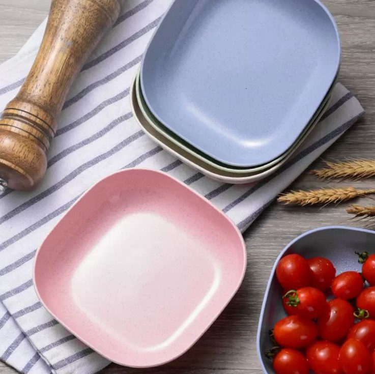 Đĩa nhựa lúa mạch siêu bền(set 8 đĩa)