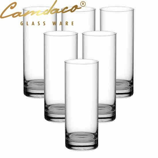 Bộ 6 Ly Cốc Thủy Tinh Ống 315ML Cẩm Đạt PCD21002
