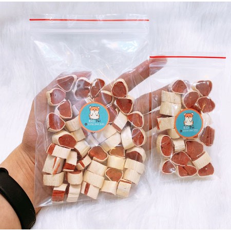 [Hoàn tiền 10%]Snack thịt bò cuộn Sushi cho Hamster vỗ béo(50g)