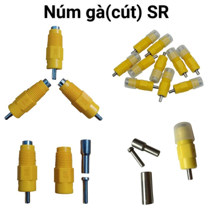 Núm uống cho gà SR, Núm uống cho gà và chim cút