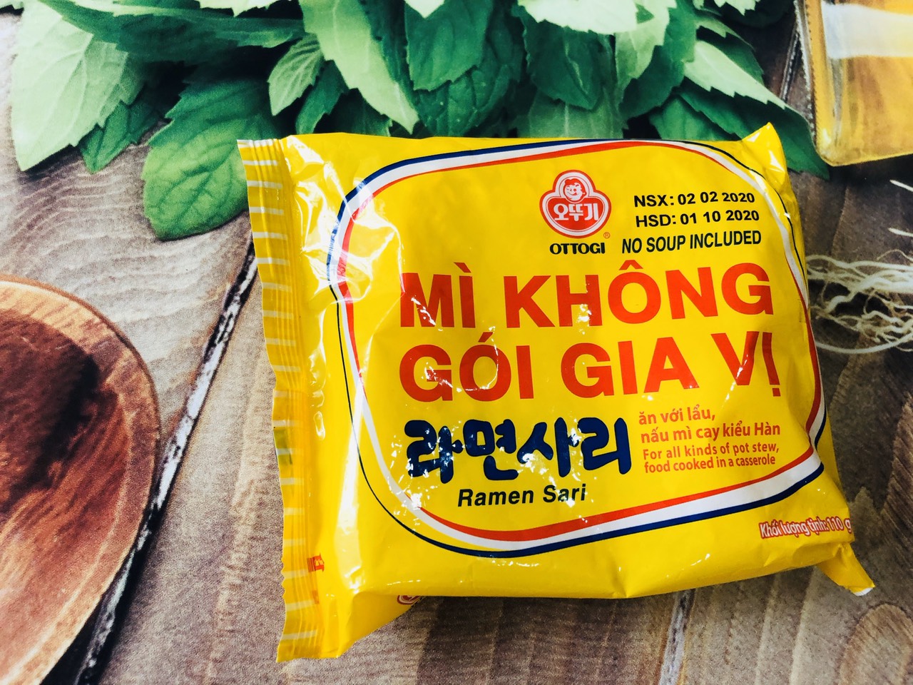 Mì gói không gia vị ottogi 110g_TiTiMart