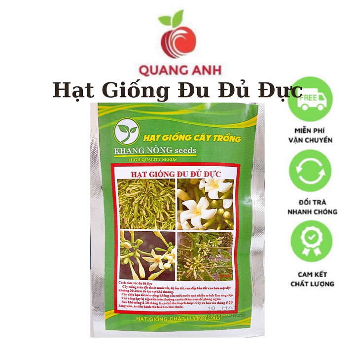 Hạt giống hoa đu đủ đực - đu đủ đực 4 mùa - gói 10 hạt