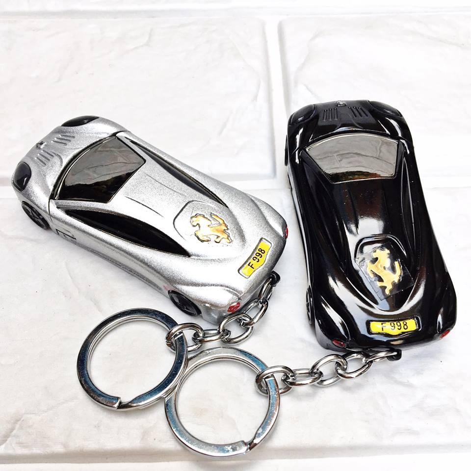 ( FULL BOX ) BẬT LỬA, HỘT QUẸT KHÈ MÓC KHÓA HÌNH CHIẾC XE HƠI - (XÀI GAS)