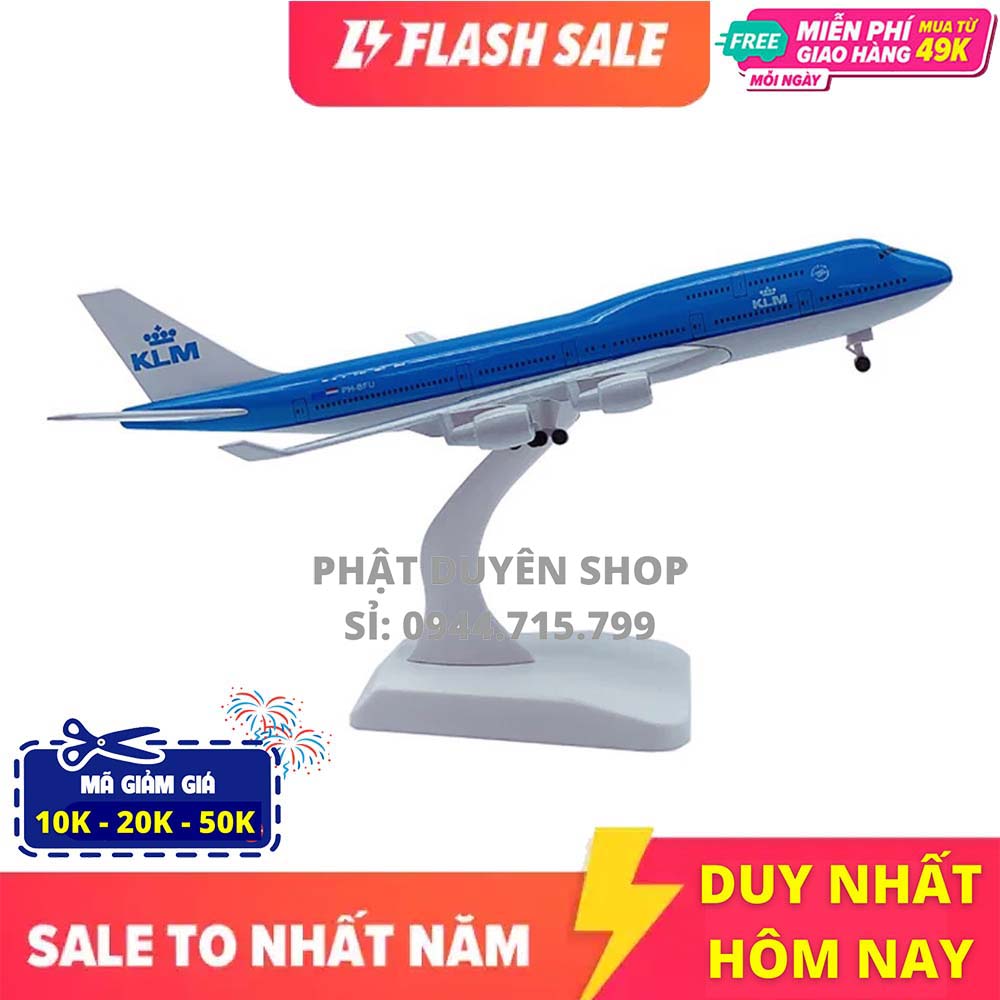 Airbus Boeing B747 KLM 20 Cm Hãng Hàng Không Máy Bay Máy Bay Máy Bay Mô Hình Bằng Hợp Kim Đồ Chơi Với Bộ Bánh Đáp Đồ Chơi F Bộ Sưu Tập
