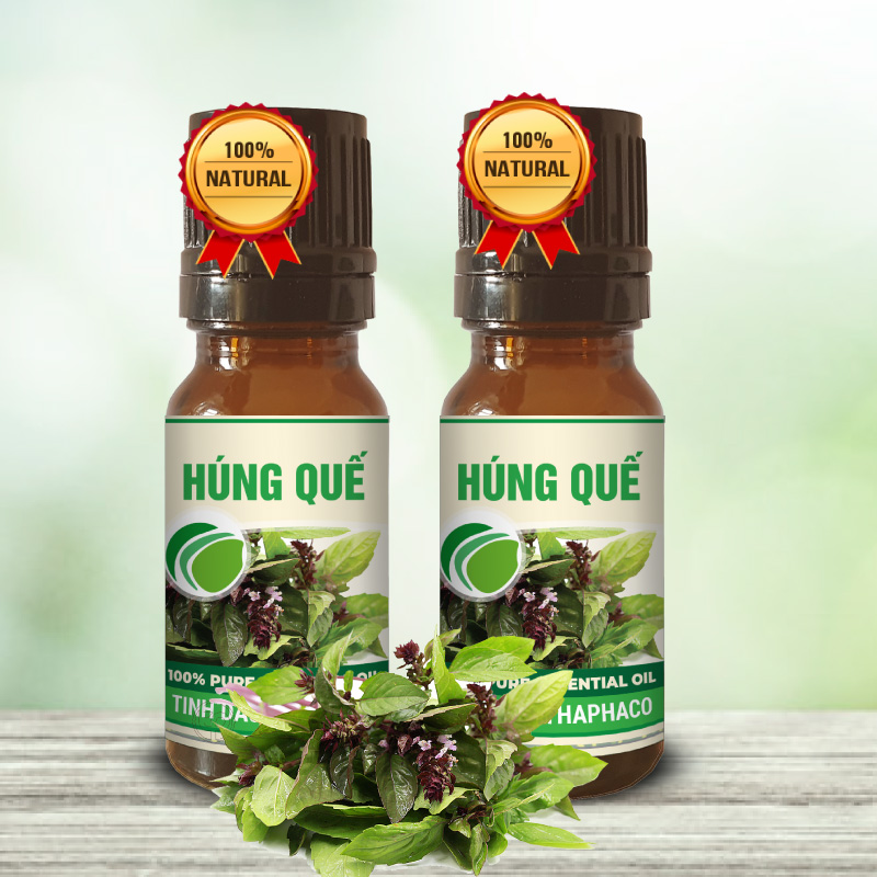 Tinh Dầu Húng Quế Đặm Đặc Nguyên Chất 10ml Thaphaco
