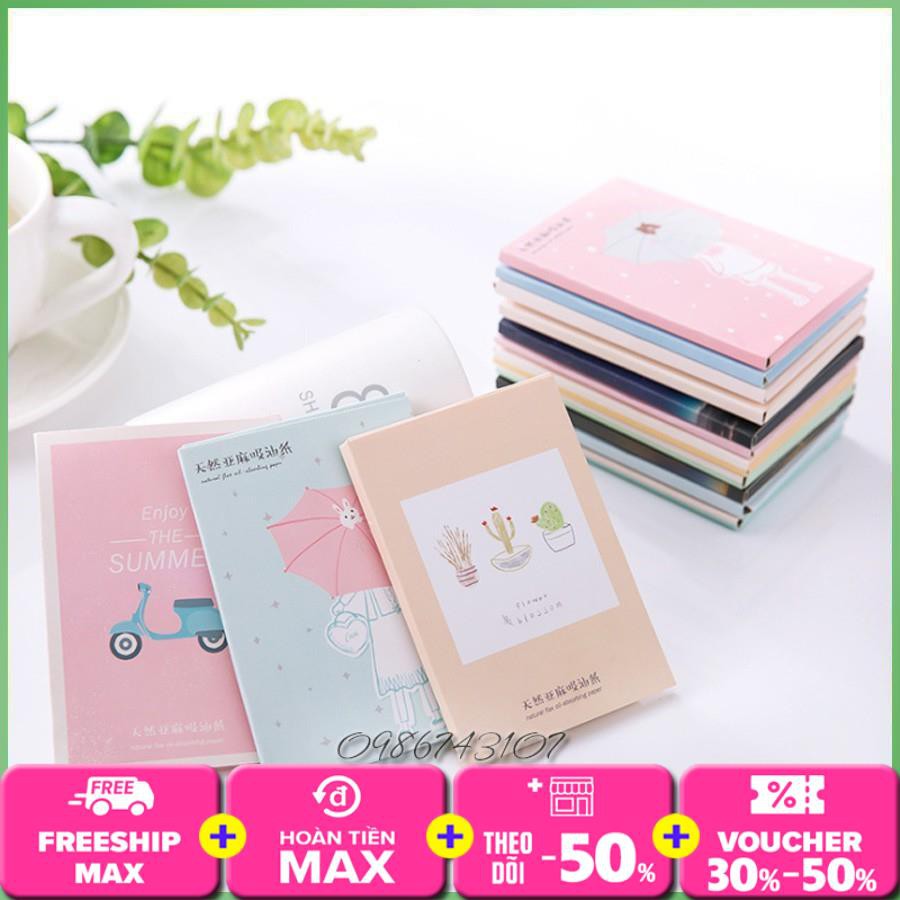 Giấy thấm dầu gói 50 miếng