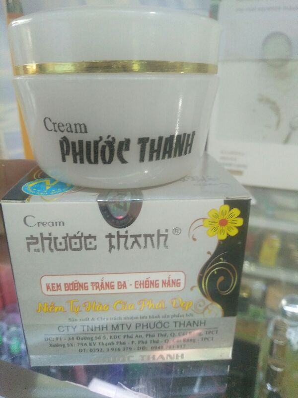 Kem Phước Thanh trắng da chống nắng 10g
