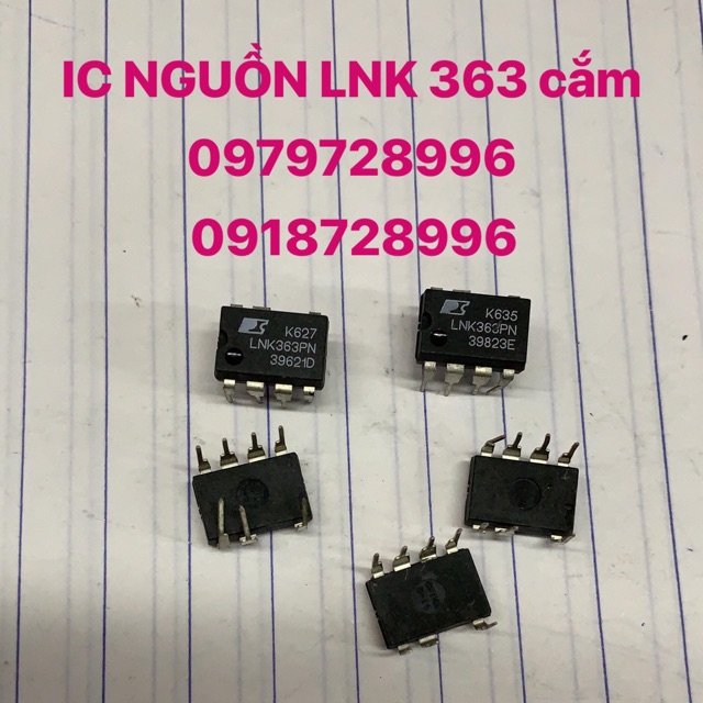 Ic nguồn lnk 363 cắm