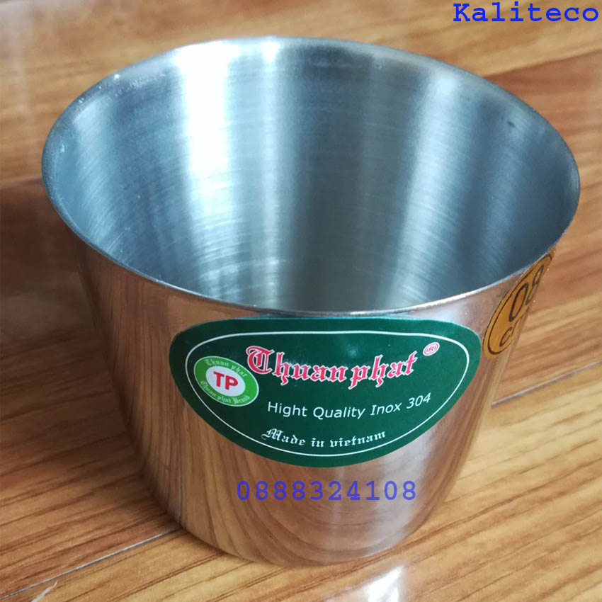 Chung Làm Đá Inox Thuận Phát 8cm -Bộ 10 chung