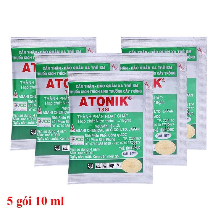 5 gói Kích thích sinh trưởng cây trồng Atonik 1.8SL