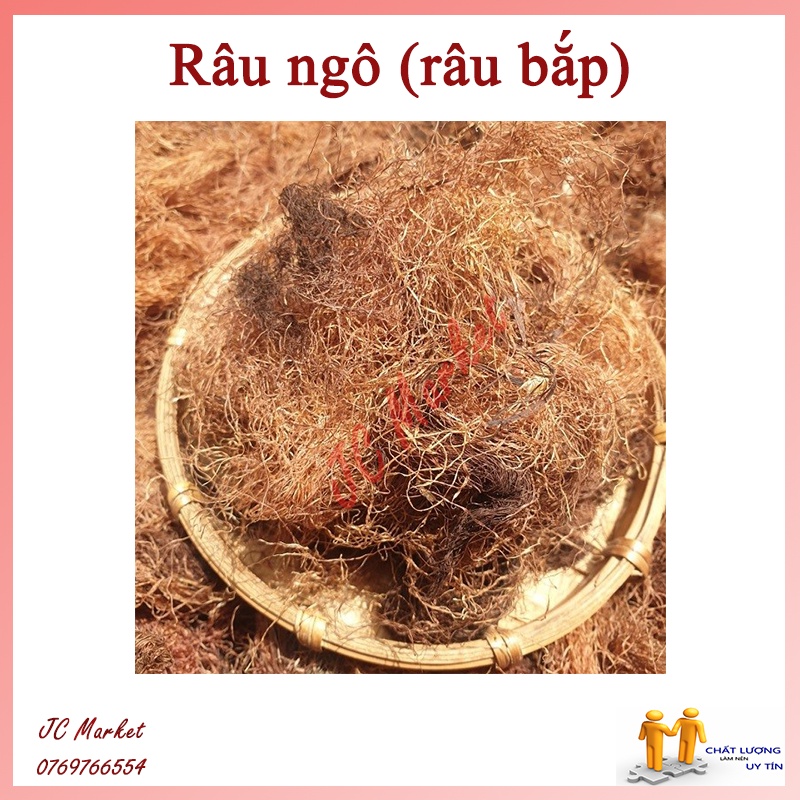 Râu bắp khô, râu ngô (nấu nước sâm) 100 gram