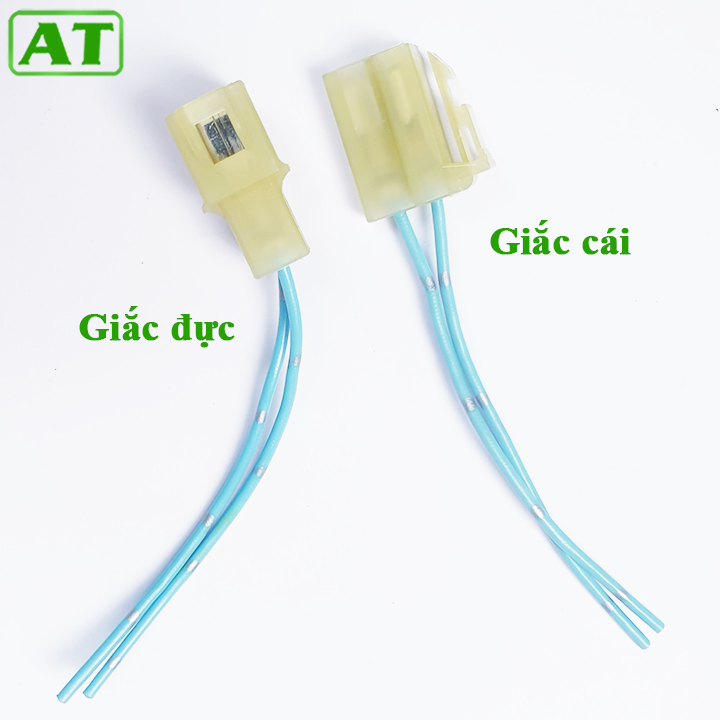 Giắc Đực Cái 2 Chân – Jack Kết Nối Đực Cái 2 Chân