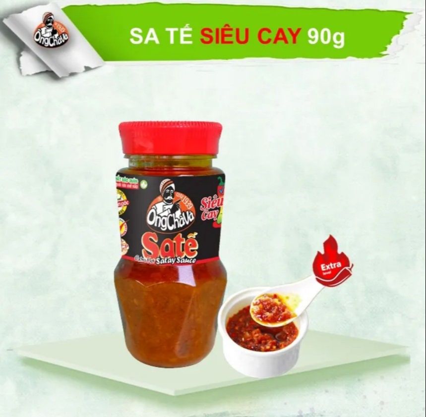 ( HCM ) Combo 2 hủ  Sa tế siêu cay ông chà và 90g