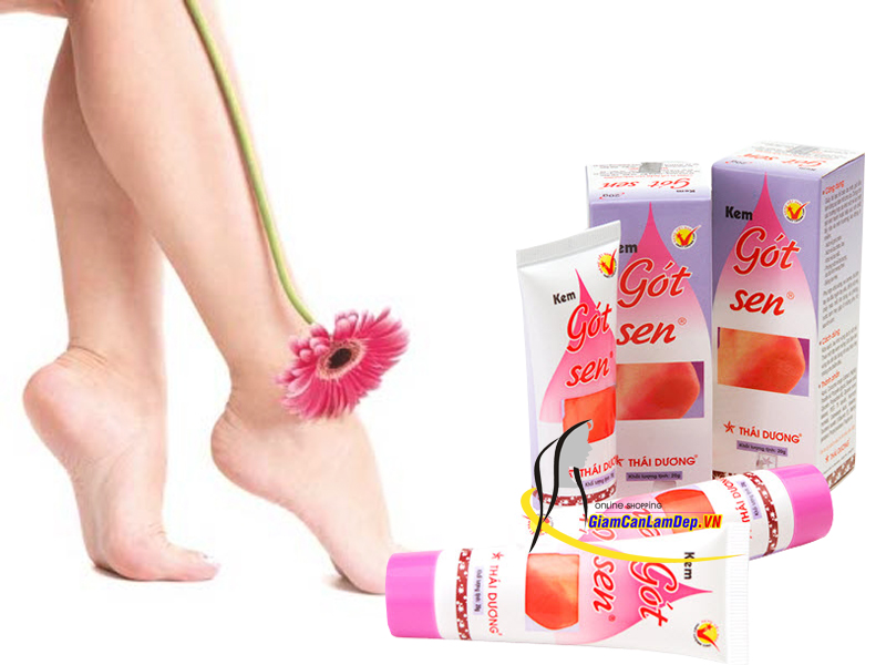 Gót Sen ngừa nứt nẻ gót chân