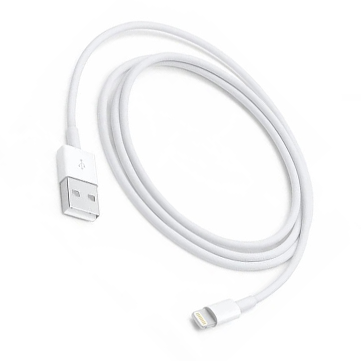 Cáp sạc Lightning dây dẻo dài 1M cho iPhone/iPad ( Hộp )