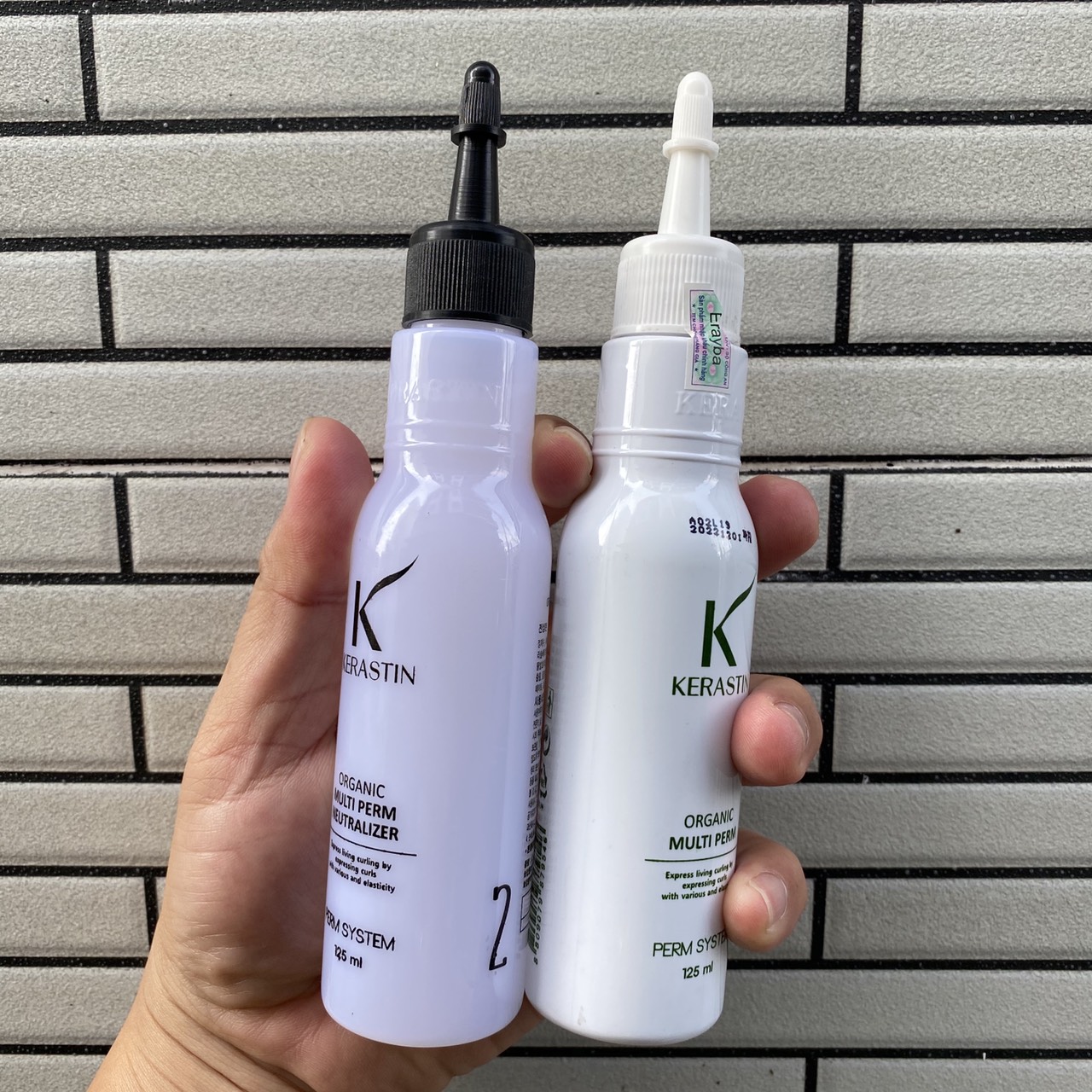 [HCM]Cặp thuốc uốn đa năng dạng gel Erayba ( Hàn Quốc ) - uốn khỏe
