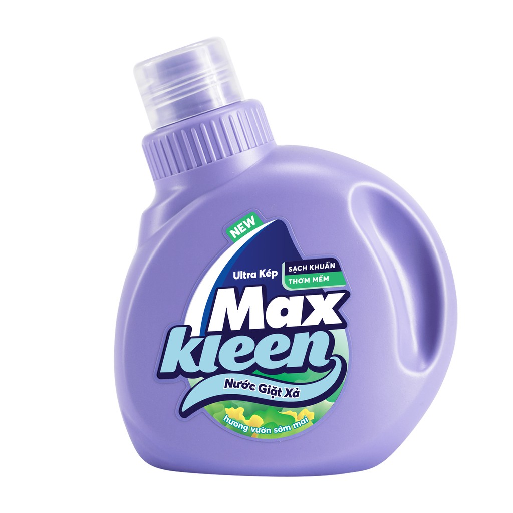 Chai nước giặt xả maxkleen hương sớm mai 120g
