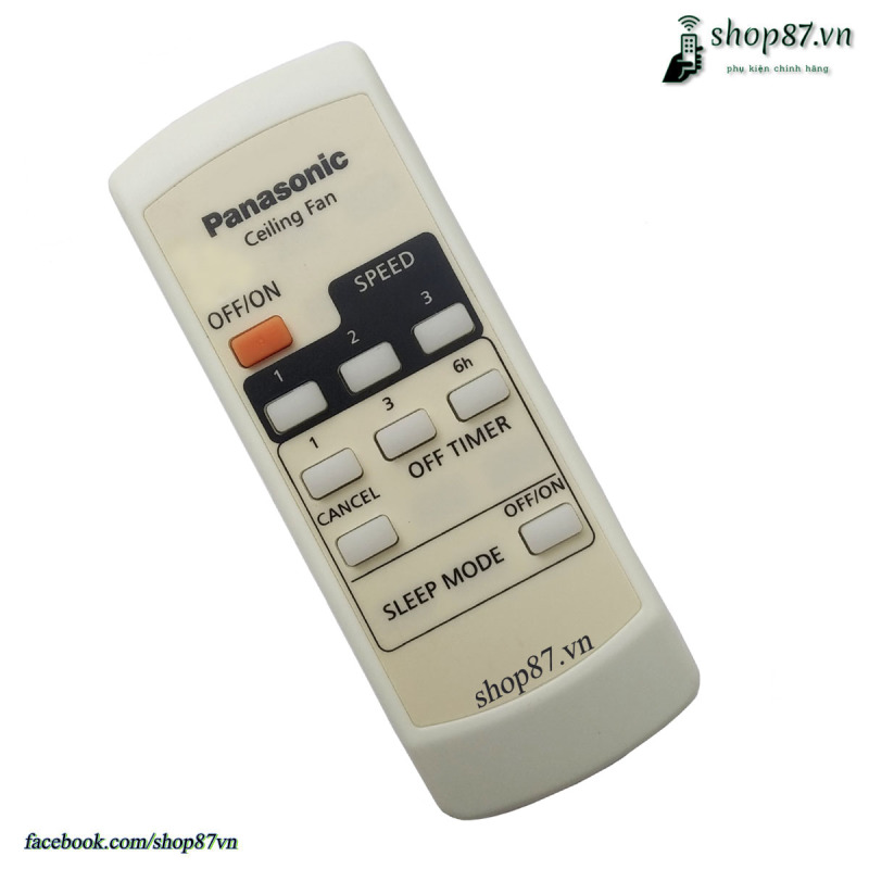 Bảng giá Remote điều khiển quạt trần Panasonic 4 cánh chính hãng