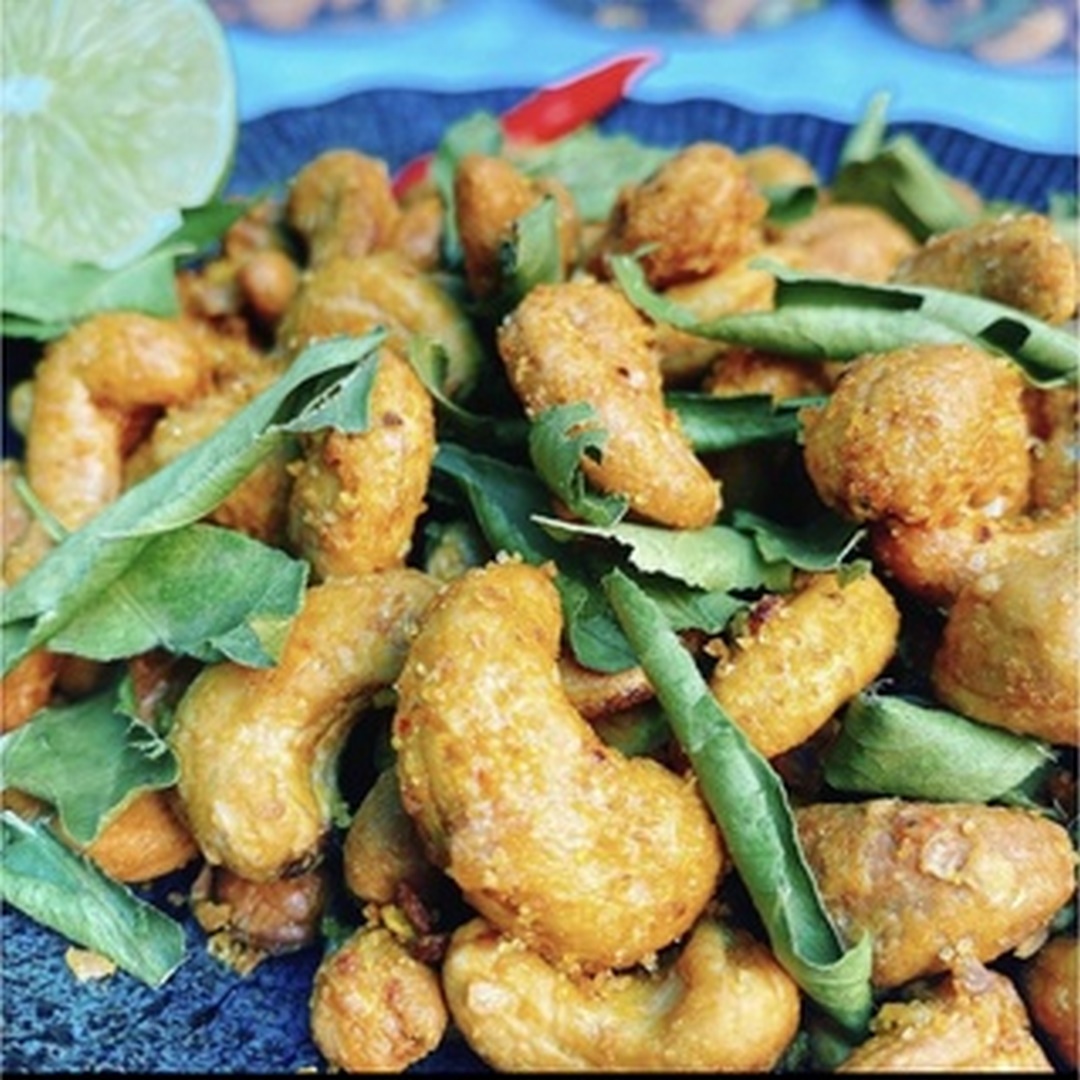 Hạt Điều Tỏi Lá Chanh - Siêu Ngon 250G