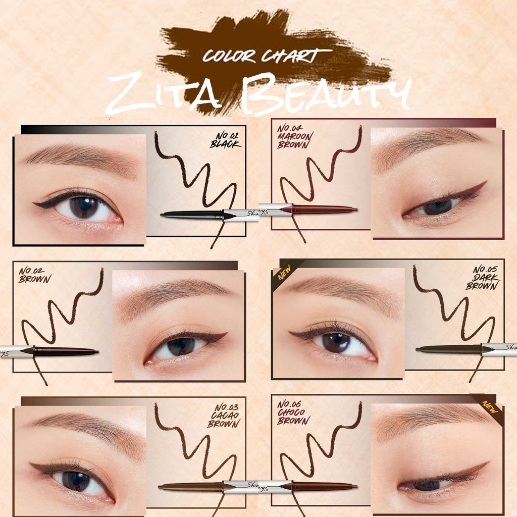 [Săn Sale]Viền Mắt Clio Sharp, So Simple Waterproof Pencil Liner 0.14G