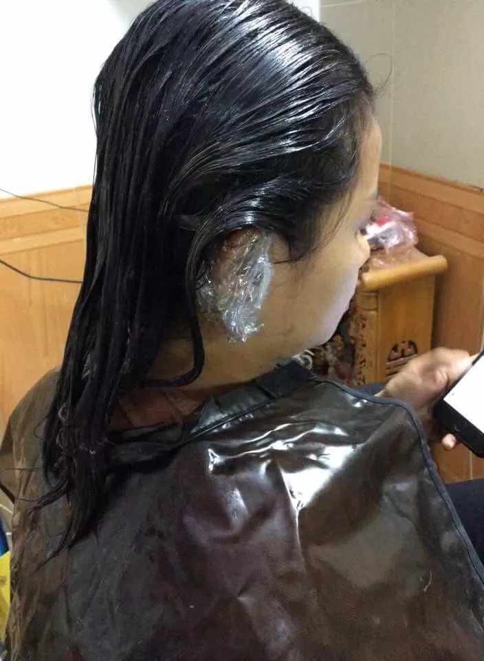 Bịt tai nilon dùng 1 lần cho Salon(gói 100cai)
