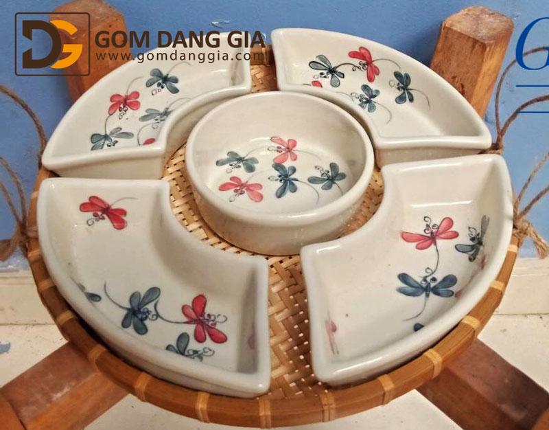 khay mứt bánh kẹo tết S2