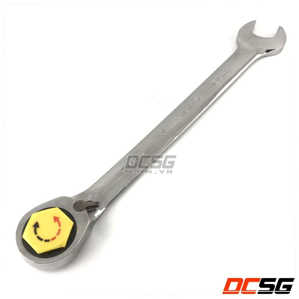 Cờ lê vòng miệng tự động đảo chiều sata 8mm -24mm