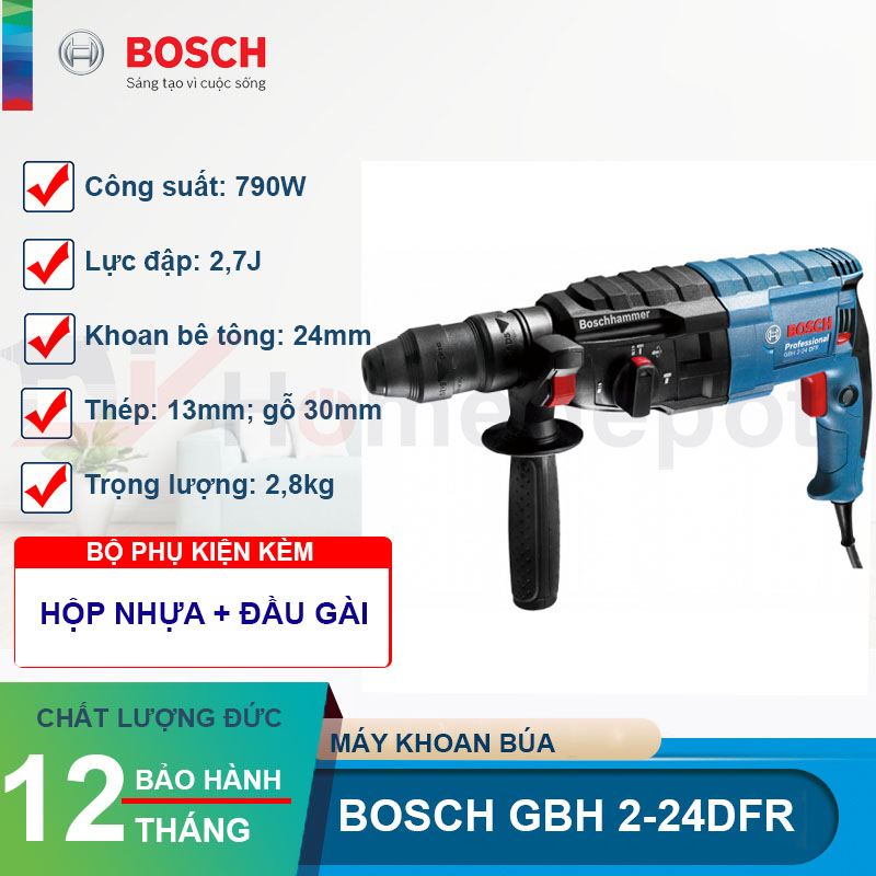 Máy khoan búa GBH 2 -24 DFR