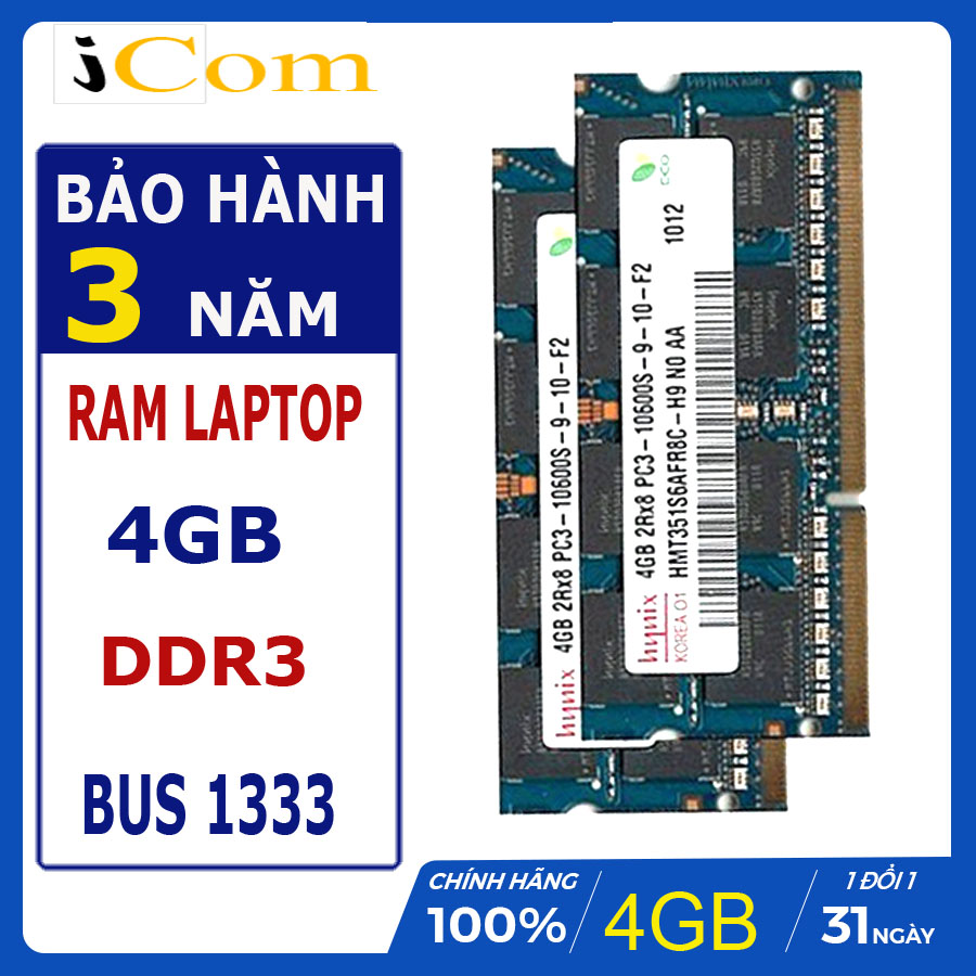 RAM Laptop ddr3 4GB BUS 1333