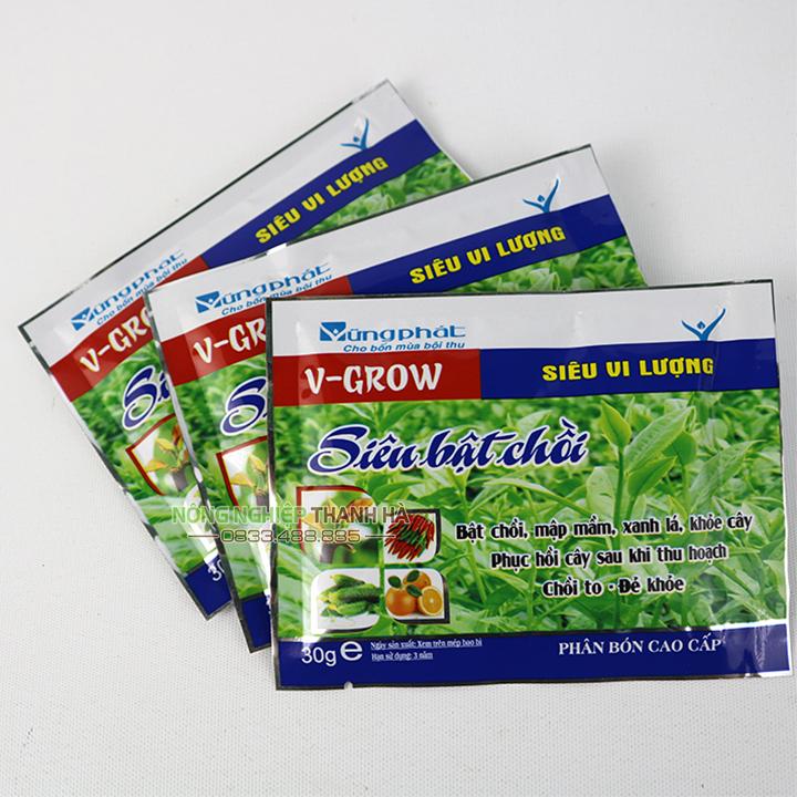 Phân bón siêu bật chồi, mầm mập, khỏe cây - Gói 30g