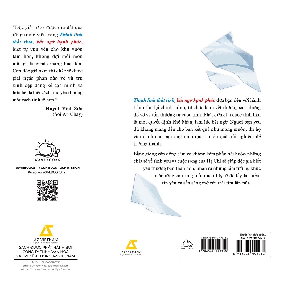 Sách - Thình Lình Thất Tình, Bất Ngờ Hạnh Phúc - AZVietNam