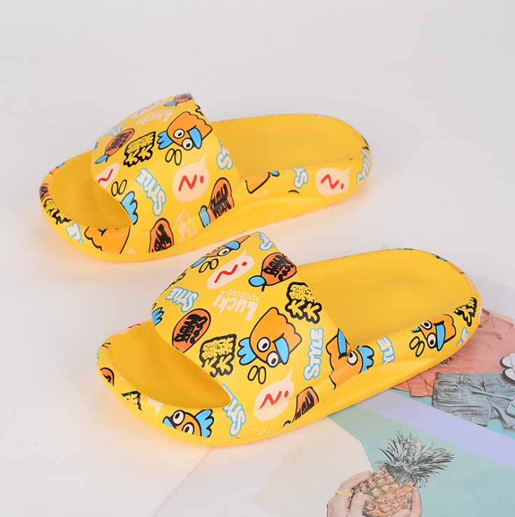 Dép lê - Dép quai ngang cho bé gái và bé trai - Mẫu mới ( Hình Mickey và gấu trúc) BC047