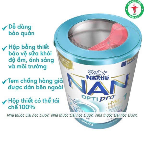 SỮA NAN NGA ĐỦ SỐ 1,2,3,4 800G