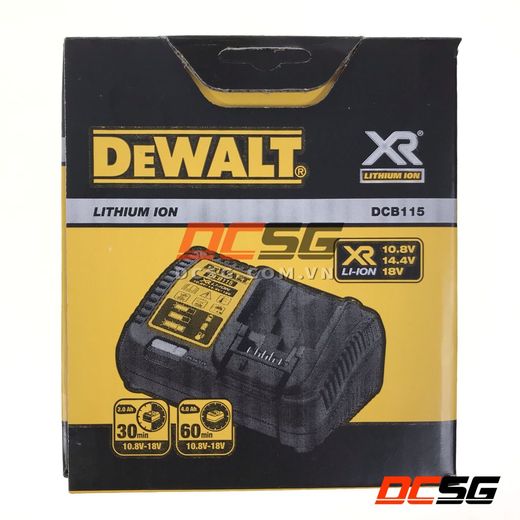 Sạc pin Dewalt DCB115