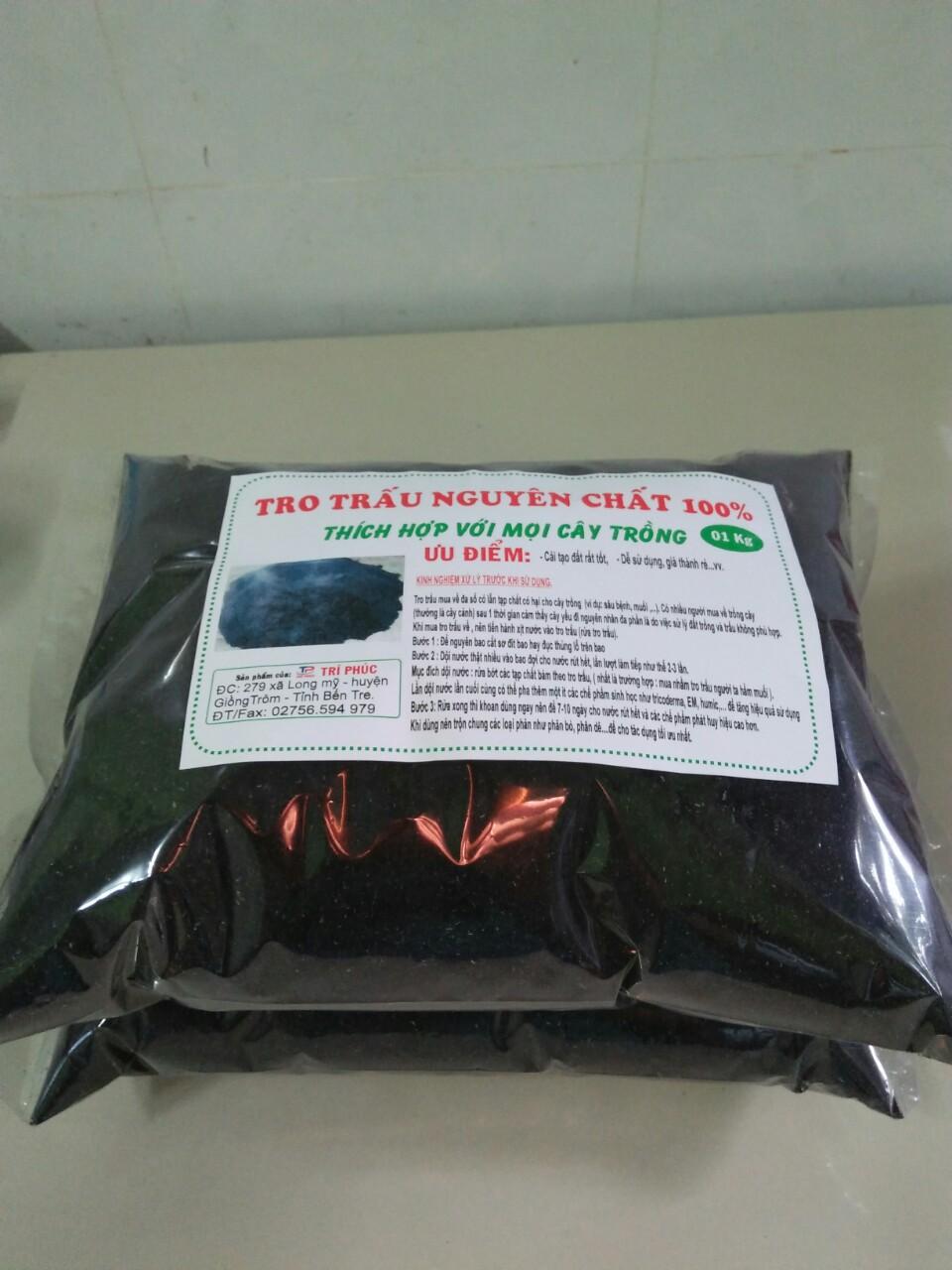 Combo 02 gói tro trấu ( mỗi gói 01kg)