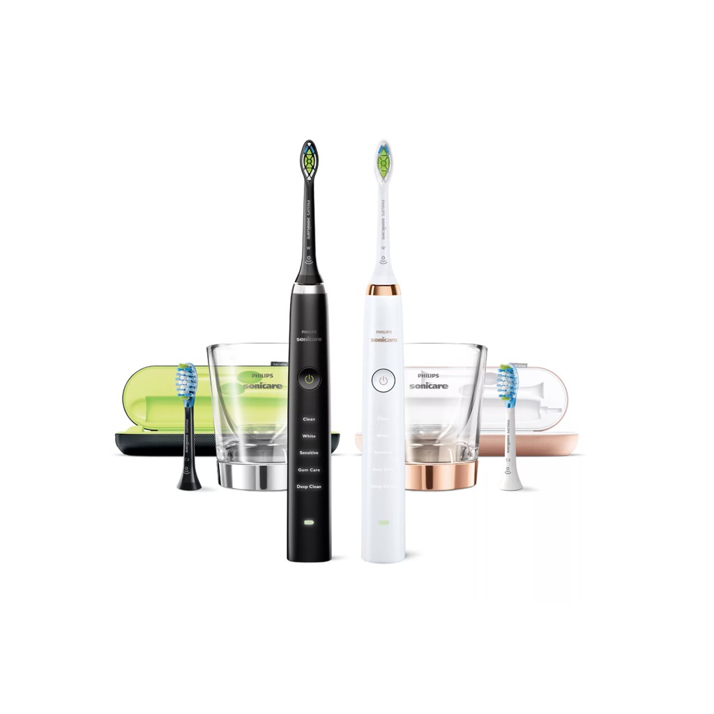 [HCM]Bộ đôi bàn chải điện Philips Sonicare DiamondClean Classic (Hàng Mỹ)