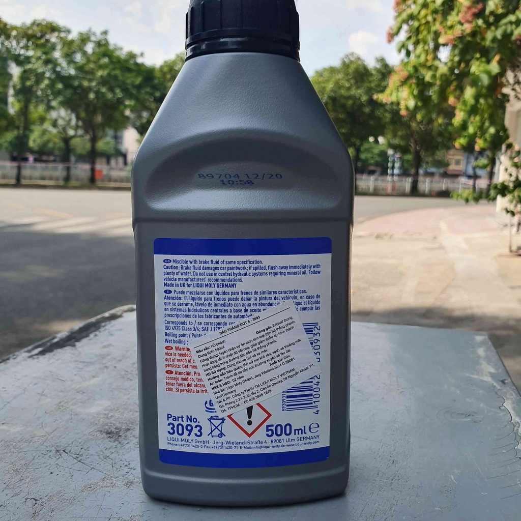 DẦU THẮNG DOT 4 LIQUI MOLY - 3093 500ML
