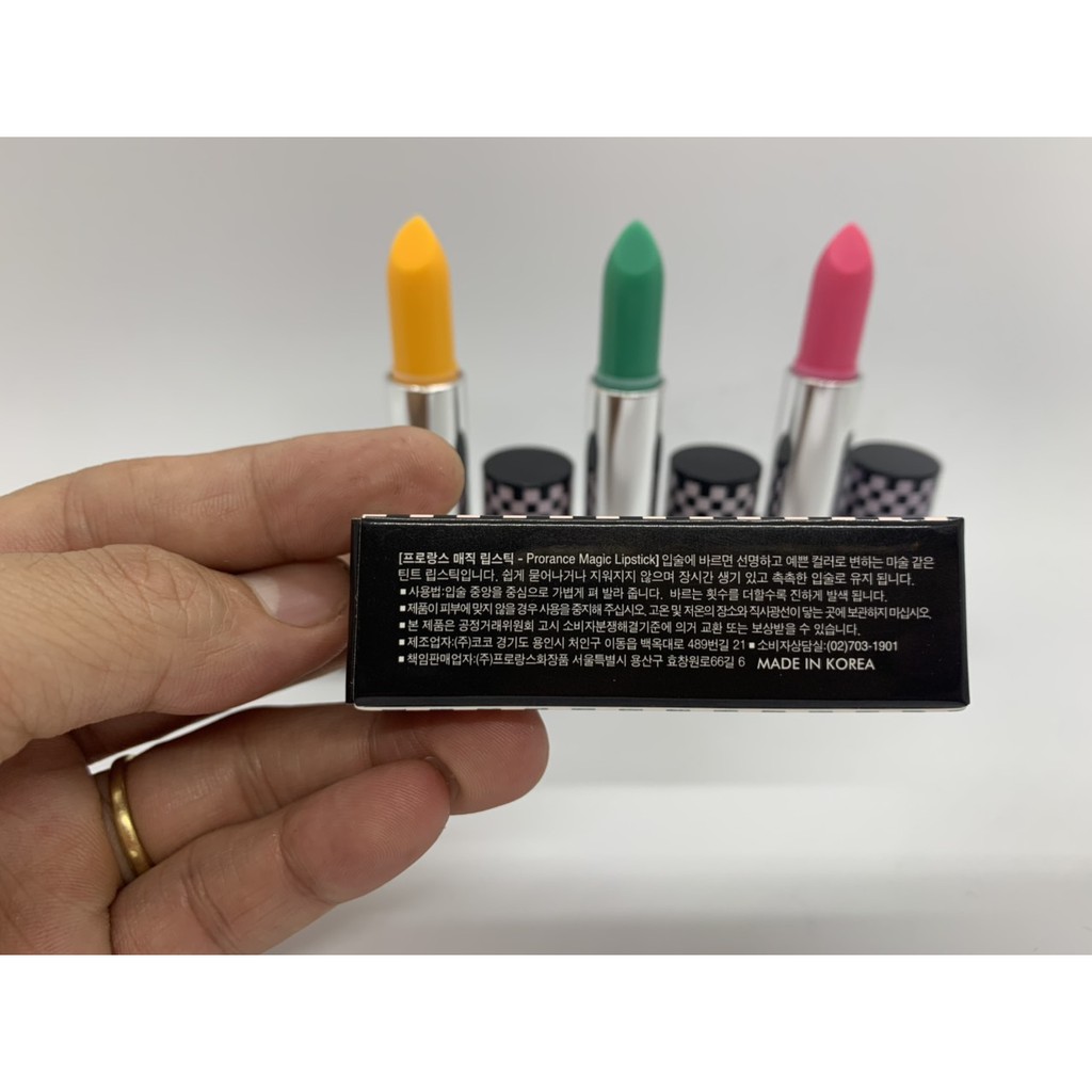 SON GIÓ PRORANCE MAGIC LIPSTICK KOREA 3,7g