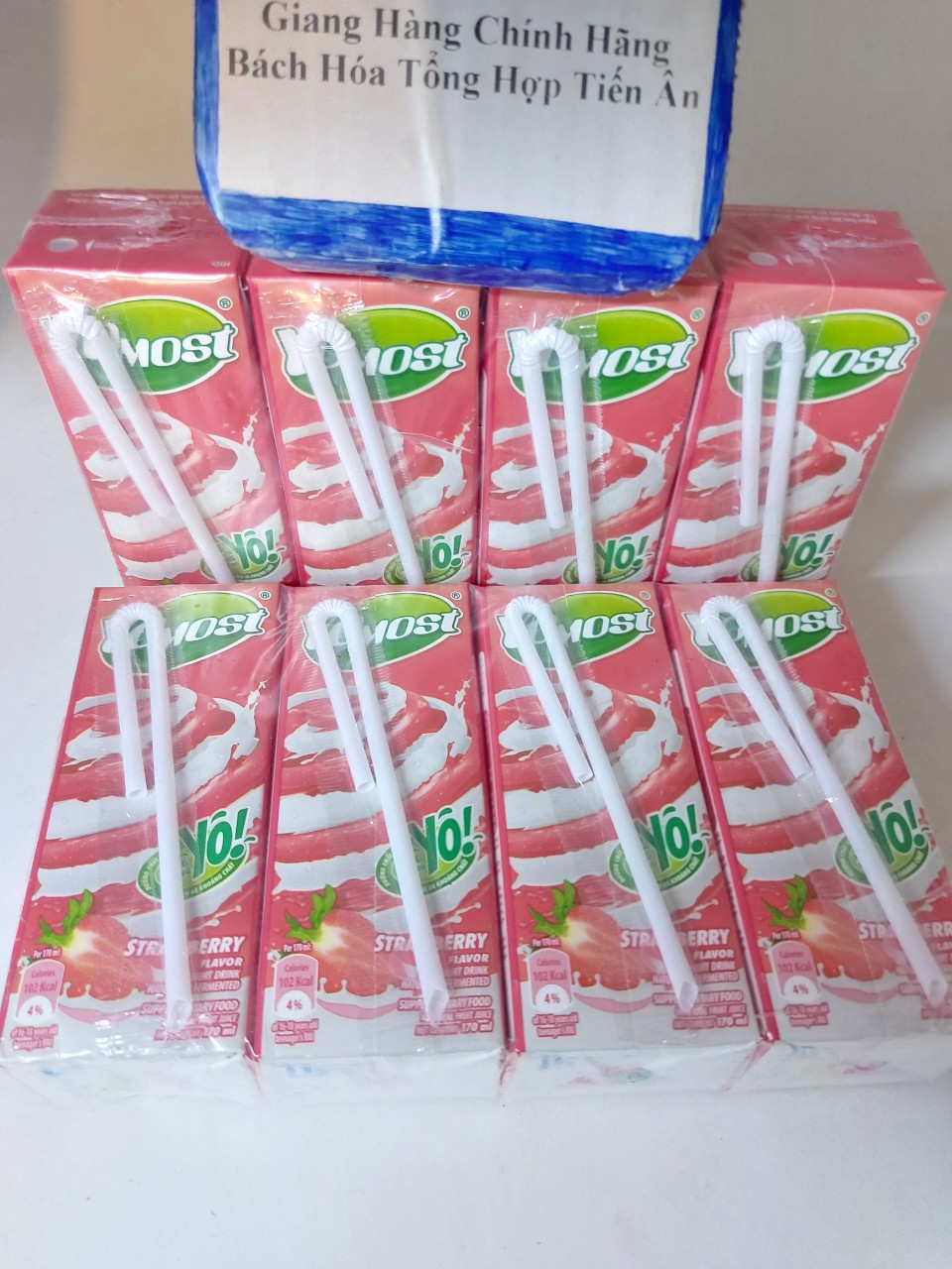 Combo 2 Lốc  sữa chua uống  YoMost 8 x 170ml
