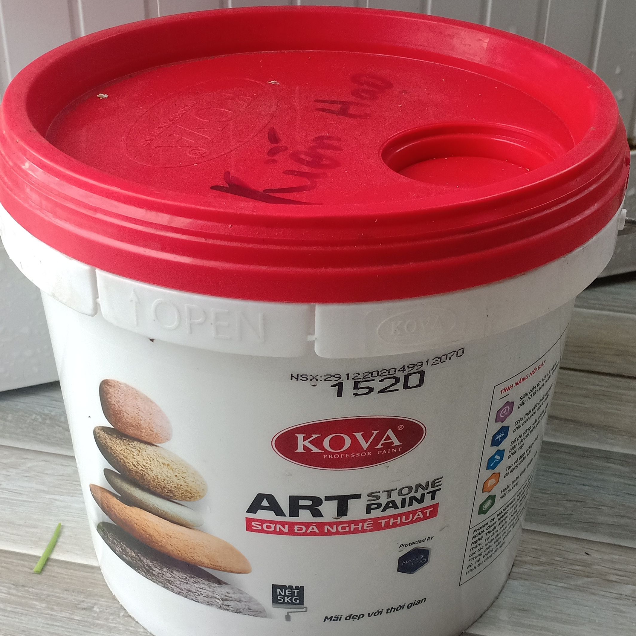 (giá ưu đãi) sơn giả đá kova ATR STONE(5k)
