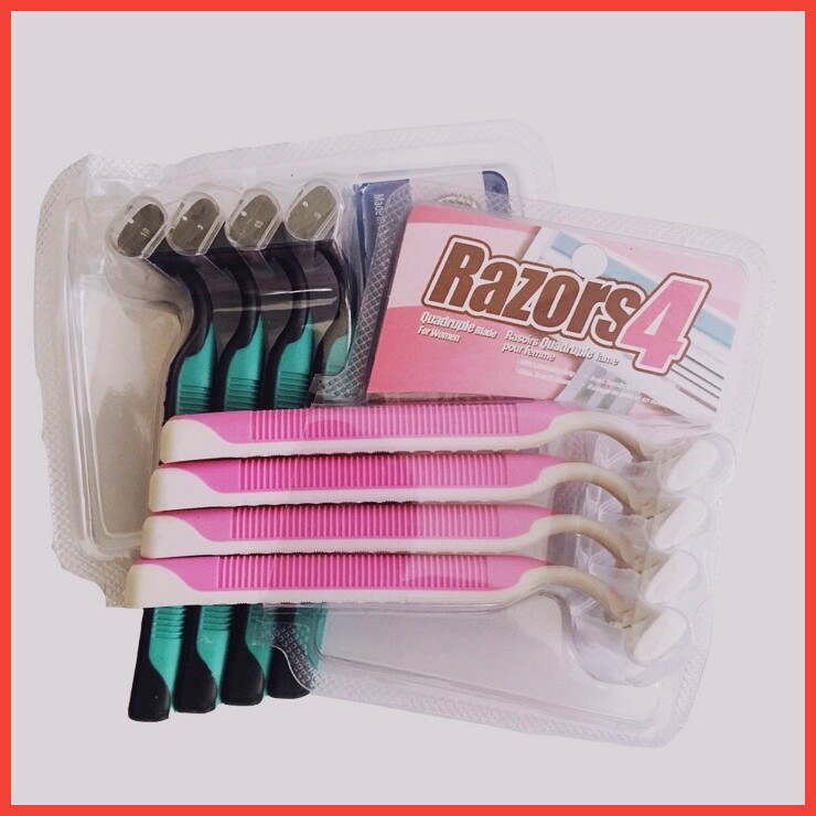 Dao cạo râu 3 lưỡi Razors ( 4 cây )